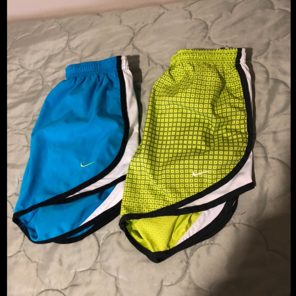 Lot of 2 Nike DriFit running shorts